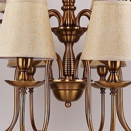 Lysekrone Moderne Samtids Metall