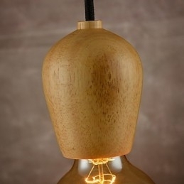 Lysekrone Mini-Stil Moderne Samtidsstil Tre Bambus