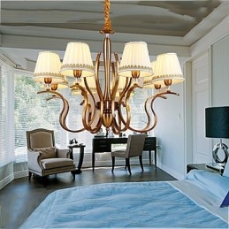 Lysekrone Moderne Samtids Metall