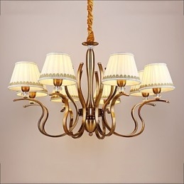 Lysekrone Moderne Samtids Metall
