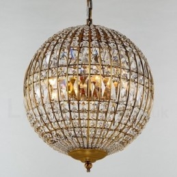 Globe Modern K9 Krystall Takpendellampe Innendørs Lysekrone Belysning Lamper Armaturer