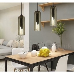 Europeisk Glass Pendellampe Lounge Pendellampe