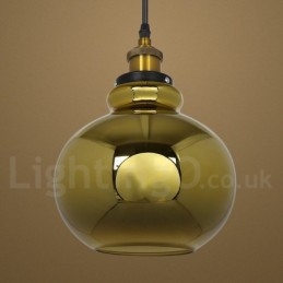 Europeisk Glass Pendellampe