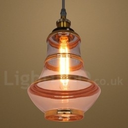Bar Lounge Europeisk Glass Pendellampe
