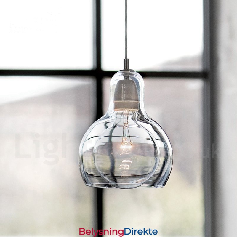 1 Lys Nordisk Stil Moderne Samtidskunst Glass Pendellampe