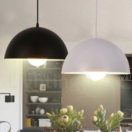 1 Lys Moderne Samtidskunstnerisk Stål Pendellampe Med Skjerm I Aluminiumslegering