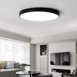 Ultratynne Dimbare Moderne, Samtidskunstneriske Nordiske Taklamper Med Innfelt Montering Og Akrylskjerm Med Fjernkontroll, Kan Også Brukes Som Vegglampe