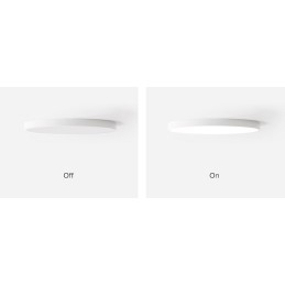 Ultratynne Dimbare Moderne, Samtidskunstneriske Nordiske Taklamper Med Innfelt Montering Og Akrylskjerm Med Fjernkontroll, Kan Også Brukes Som Vegglampe