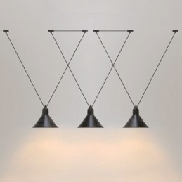 Moderne, Samtidskunstnerisk Taklampe Med 3 Lys