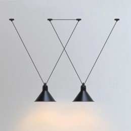 Moderne, Samtidskunstnerisk Taklampe Med 3 Lys