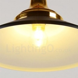 1 Lys Moderne Samtids Pendellampe I Tak