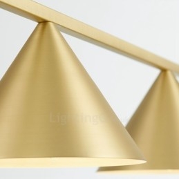 Moderne, Samtidskunstnerisk Taklampe Med 3 Lys
