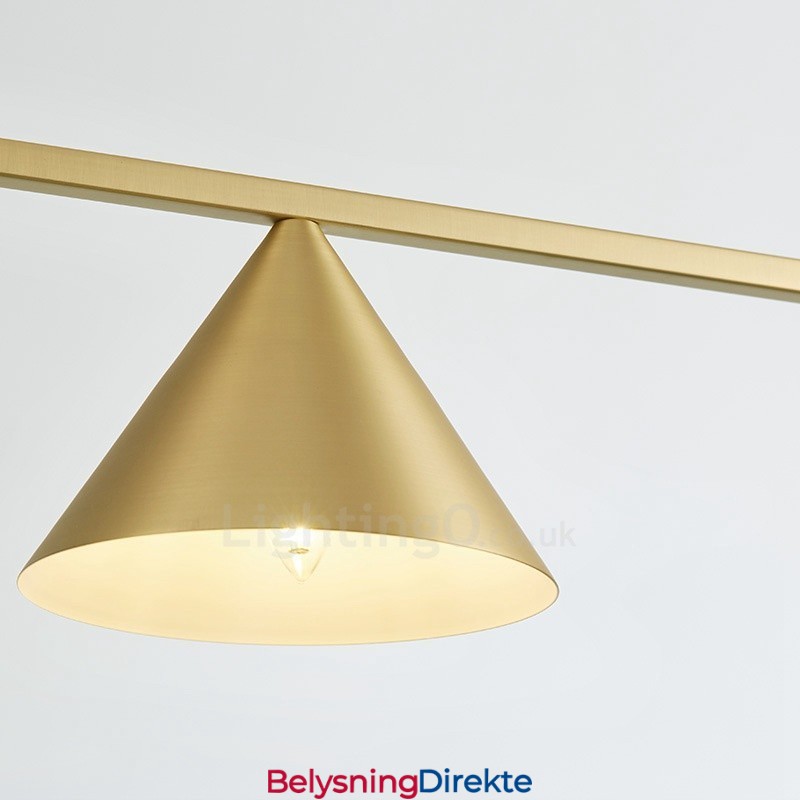 Moderne, Samtidskunstnerisk Taklampe Med 3 Lys