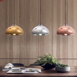 Moderne Og Moderne Pendellampe I Glass Med 1 Lys Og Glassskjerm