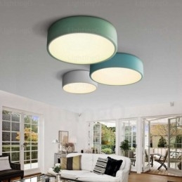 Nordisk Taklampe Med 1 Lys Og Akrylskjerm