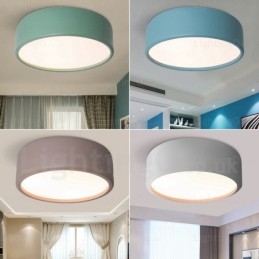 Nordisk Taklampe Med 1 Lys Og Akrylskjerm