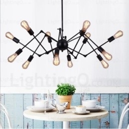 12 Lys Vintage Retro Lysekronebutikker