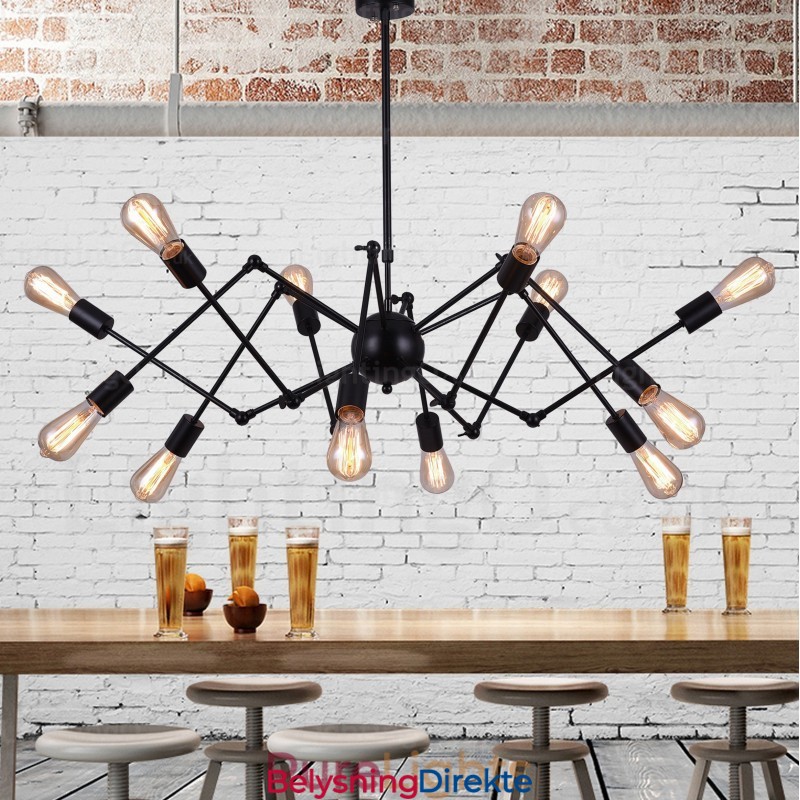 12 Lys Vintage Retro Lysekronebutikker