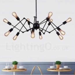 12 Lys Vintage Retro Lysekronebutikker