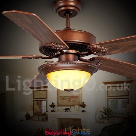 48" 52" Landlig Retro Rustikt Takvifte I Vintage-Stil