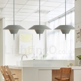 Moderne, Moderne Stålbelysning Pendellampe