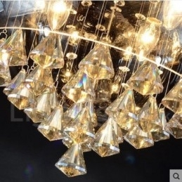 Moderne Og Moderne Krystallbelysningsbutikk Pendellampe