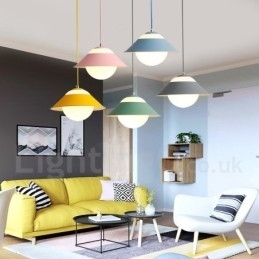 Moderne, Moderne Stålbelysning Pendellampe