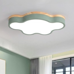 Macaron Flerfarget Moderne Samtidskunstnerisk Stål Innfelt Trelampe Taklampe