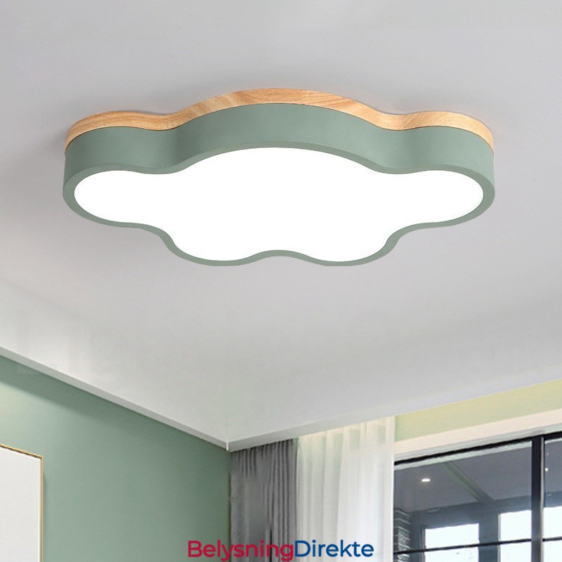 Macaron Flerfarget Moderne Samtidskunstnerisk Stål Innfelt Trelampe Taklampe