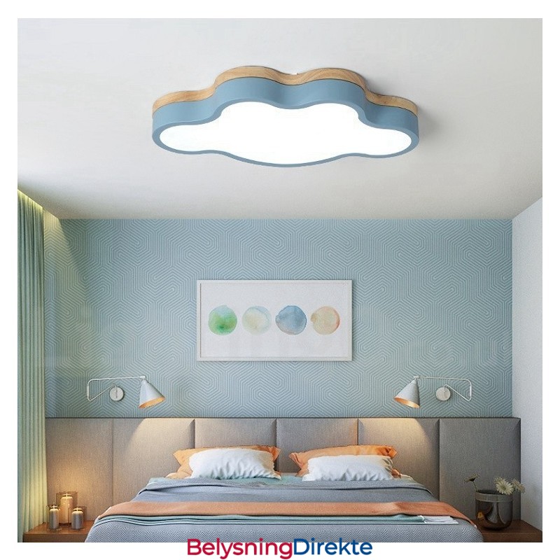 Macaron Flerfarget Moderne Samtidskunstnerisk Stål Innfelt Trelampe Taklampe