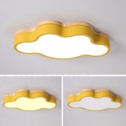 Macaron Flerfarget Moderne Samtidskunstnerisk Stål Innfelt Trelampe Taklampe