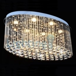 Moderne, Samtidskrone, Innfelt Anheng, Krystallregndråpelys