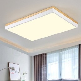 Nordisk Rektangulær Ultratynn Taklampe I Heltre