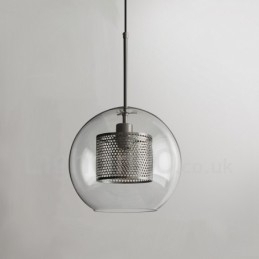 Moderne Minimalistisk Nordisk Stil Dekorasjon Kafé Glasskule Enkelthodet Anhengslampe