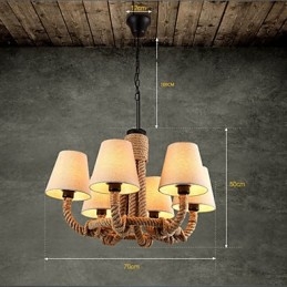 Landsdesignere Andre Metalllysekrone