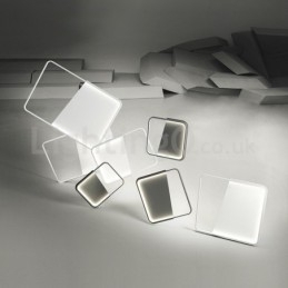 Moderne Minimalistiske Ultratynne 5 Cm Aluminiums Rektangulære Innfelte Taklamper