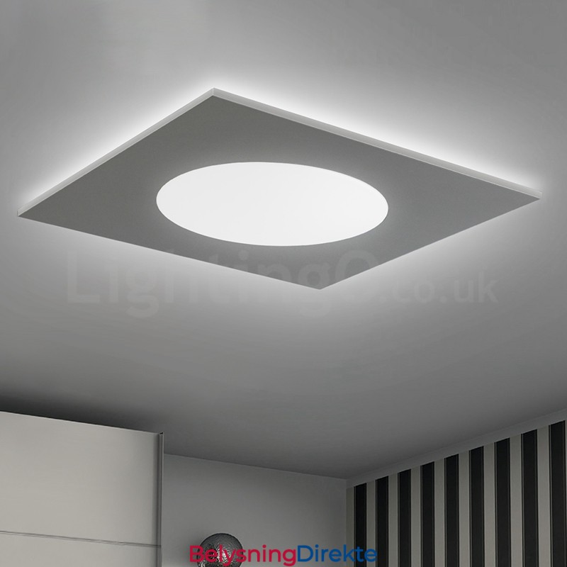 Moderne, Stilig, Tynn, Firkantet, Innfelt Taklampe