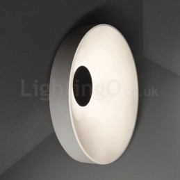 Moderne, Moteriktige, Runde Taklamper Med Innfelt Takmontering