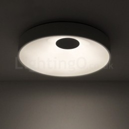 Moderne, Moteriktige, Runde Taklamper Med Innfelt Takmontering