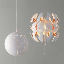 Nordisk Moderne Lysekronekule Anhengslampe