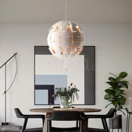 Nordisk Moderne Lysekronekule Anhengslampe