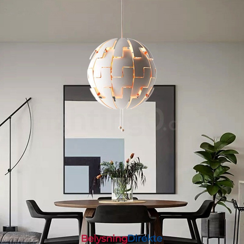 Nordisk Moderne Lysekronekule Anhengslampe