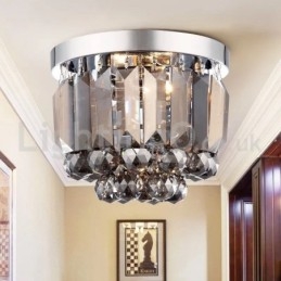 Moderne Krystall Innfelte Taklamper