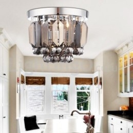 Moderne Krystall Innfelte Taklamper