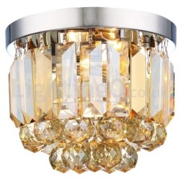Moderne Krystall Innfelte Taklamper