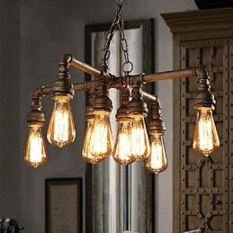Lysekrone Moderne Samtidsstil Tradisjonell Klassisk Rustikk Hytte Metall