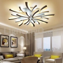 Nyeste 12-Lys Elegante Moderne Innfelte Taklamper