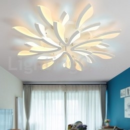 Nyeste 12-Lys Elegante Moderne Innfelte Taklamper