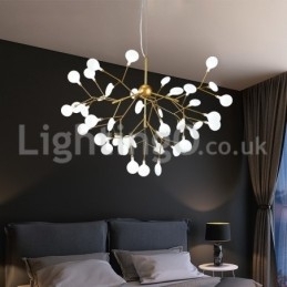 Postmoderne Fireflies-Lysekrone
