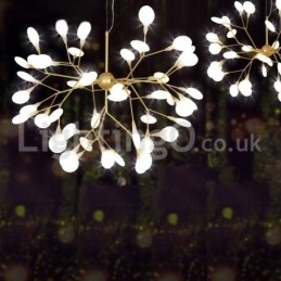 Postmoderne Fireflies-Lysekrone